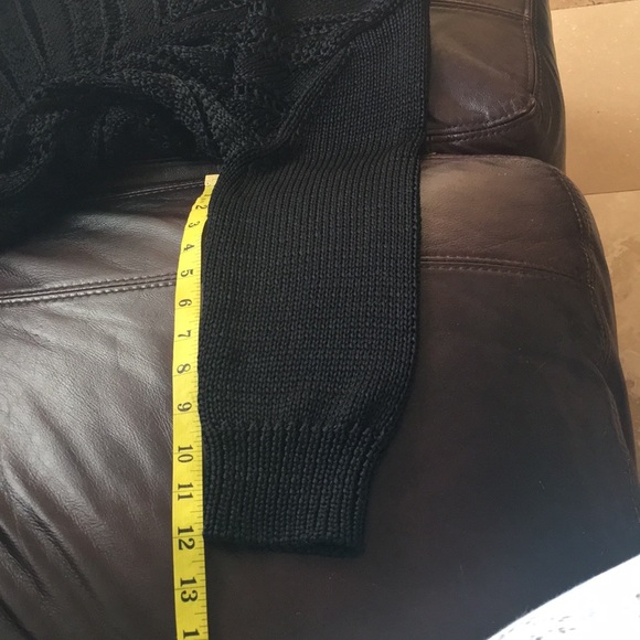 WHBM black pullover knitted top/sweater size medium - Picture 11 of 13